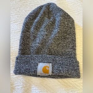 Carhartt Black and White Knit Beanie